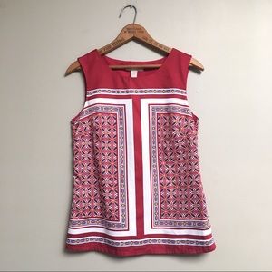 Banana Republic Factory abstract print top